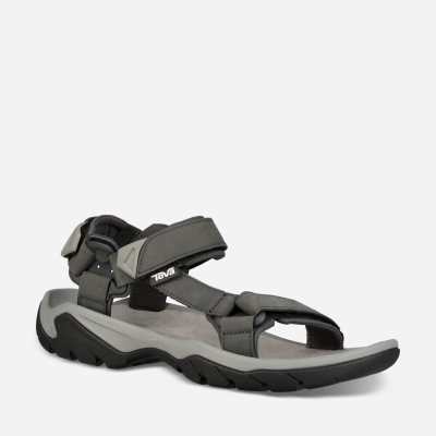 Teva Terra Fi 5 Universal Leather Men's Sandals South Africa - WCN238046